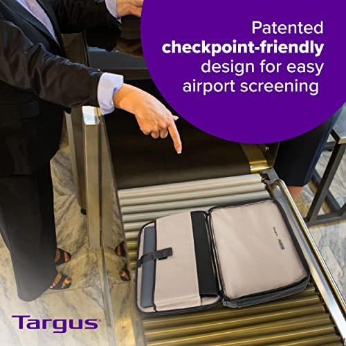 Black checkpoint friendly topload laptop briefcase — photo 4