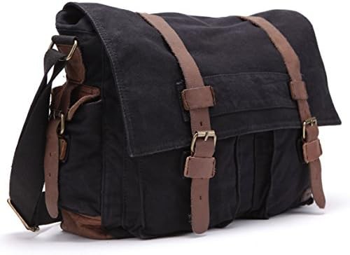 Canvas Messenger Crossbody Bag 13.3 Inch — photo 3