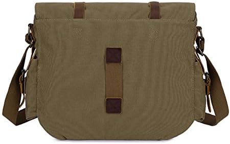 Large Vintage Military Messenger 17.3 in — photo 4