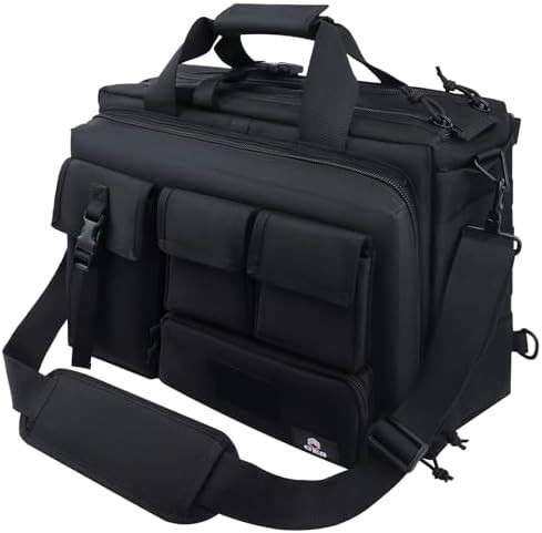 Tactical Military Laptop Briefcase 17.3 in