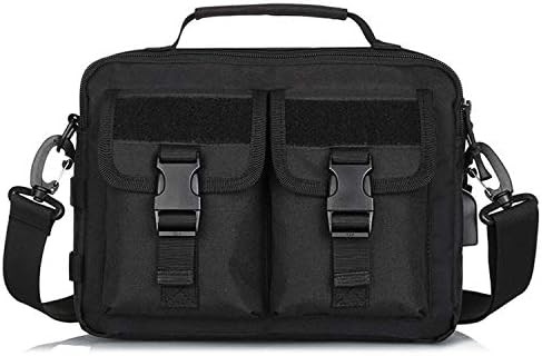 Nylon Tactical Briefcase with USB Port