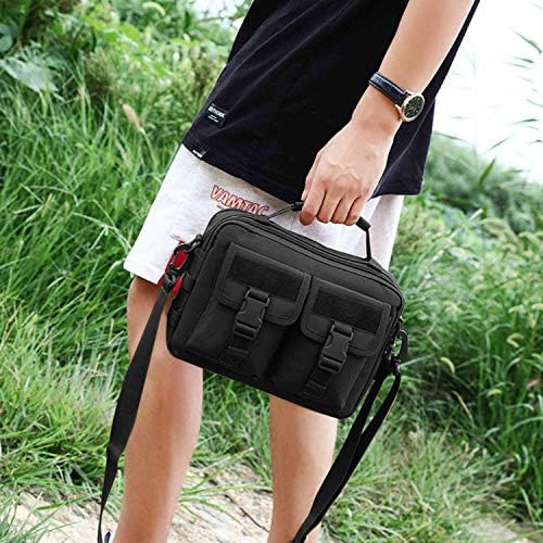 Nylon Tactical Briefcase with USB Port — photo 4