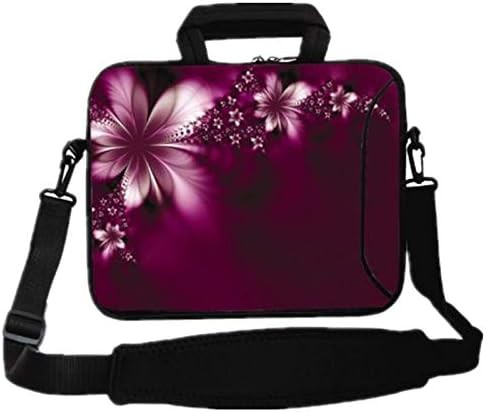 Flowers waterproof accessory sleeve with handle 7 to 10 in