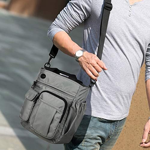 Waterproof nylon crossbody business travel bag — photo 3