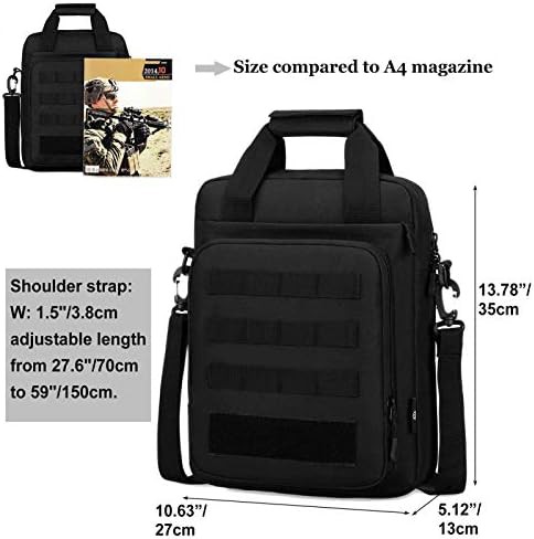 Tactical crossbody Molle satchel 12 in — photo 3