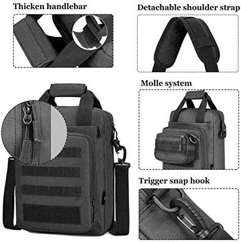 Tactical crossbody Molle satchel 12 in — photo 5