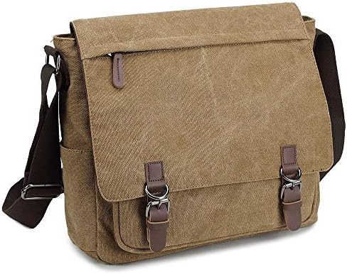 Retro canvas coffee 13.3 inch messenger bag