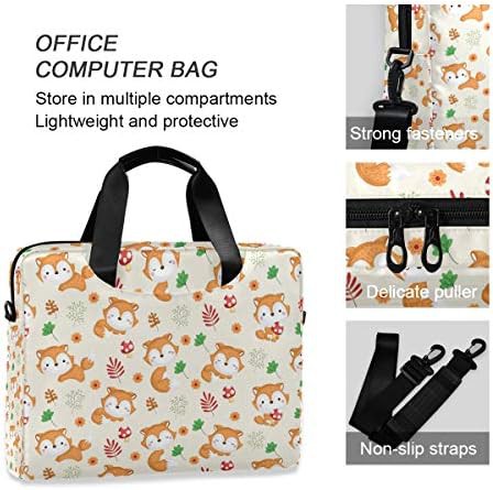 Cute Fox Animal Print Laptop Briefcase — photo 4