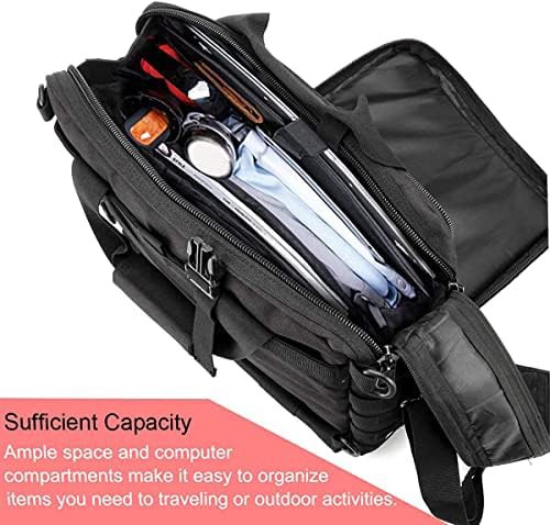 Tactical Military Nylon Briefcase 15.6 in — photo 4