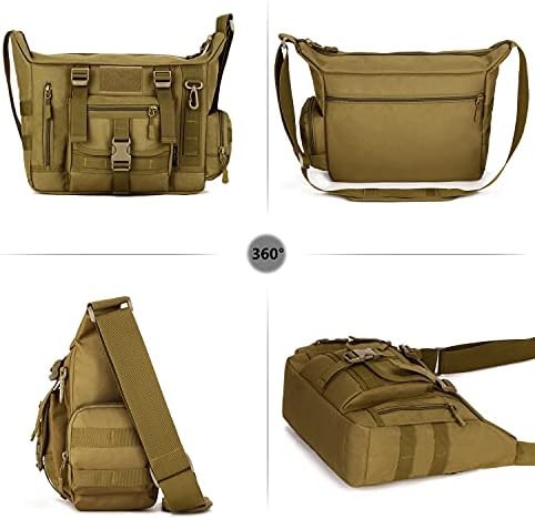 Tactical Nylon Molle Briefcase Crossbody — photo 3