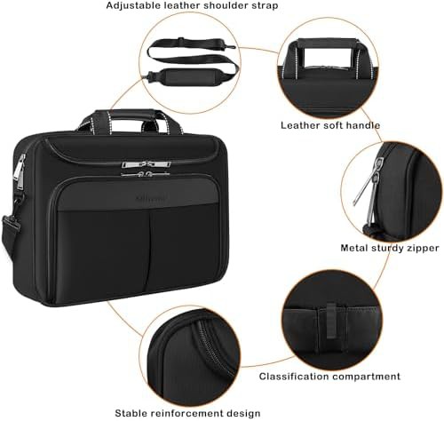 Reinforced Strap Travel Briefcase 17 — photo 5
