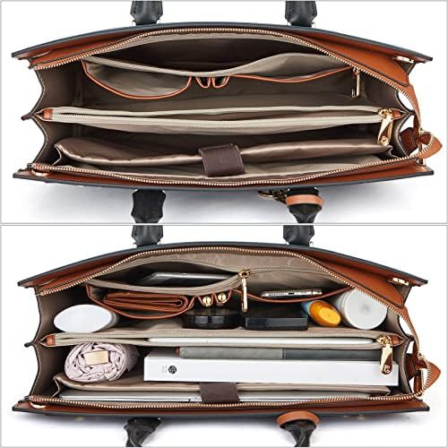 Genuine leather laptop tote purse 15.6 in — photo 5