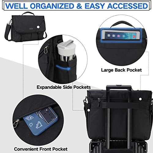Lightweight Waterproof Business Messenger Bag — photo 3