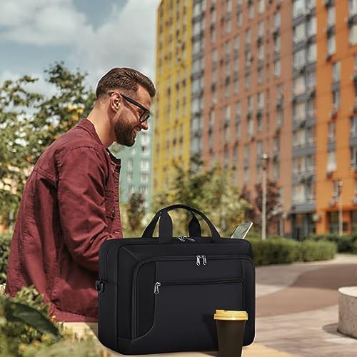 Grey work laptop briefcase 17.3 — photo 3