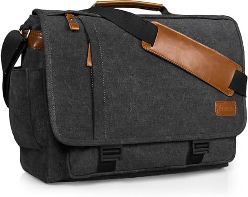 Multi compartment teacher laptop briefcase 17