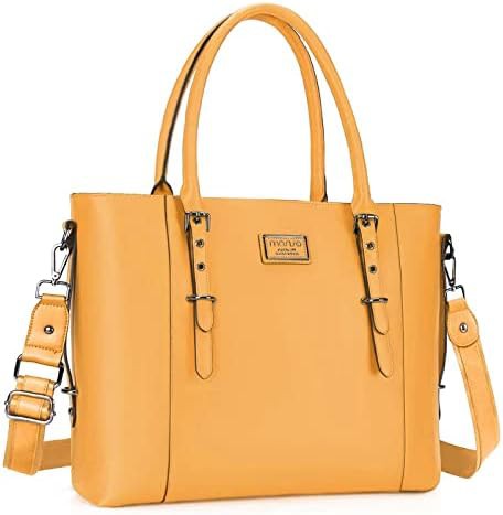Womens PU leather tote 17.3 in