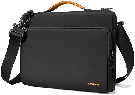 Protective shoulder bag for fourteen inch laptop