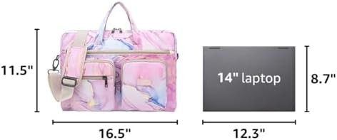 Waterproof laptop shoulder bag 14 inch — photo 3
