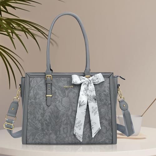 Faux leather tote bag 17.3 in — photo 3