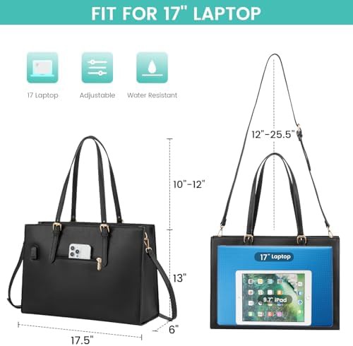 Large travel tote with clutch 17 in — photo 4