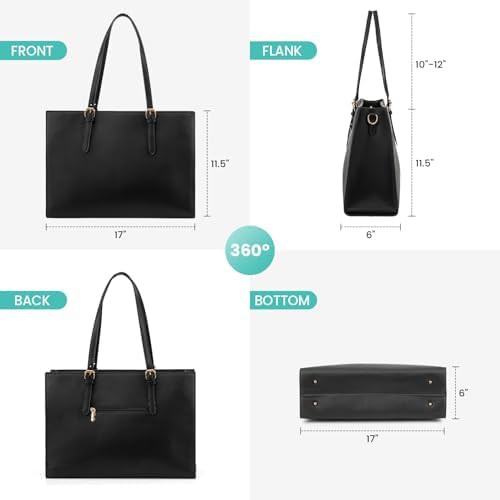 Large travel tote with clutch 17 in — photo 5