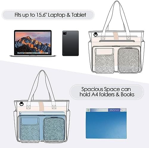 Teacher work tote with laptop compartment 15.6 — photo 4
