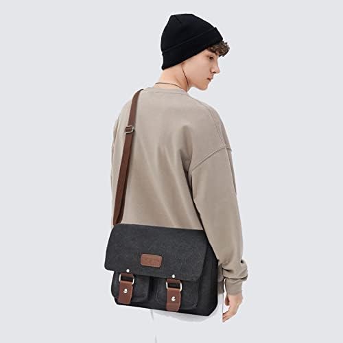 Vintage Canvas Satchel for 13.3 Inch Laptops — photo 3