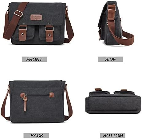 Vintage Canvas Satchel for 13.3 Inch Laptops — photo 5