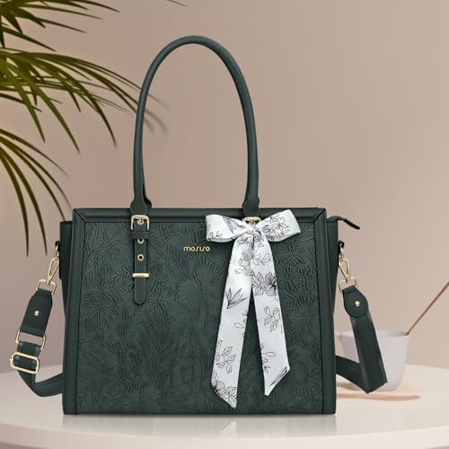Faux leather tote bag 15.6-16 inch — photo 3