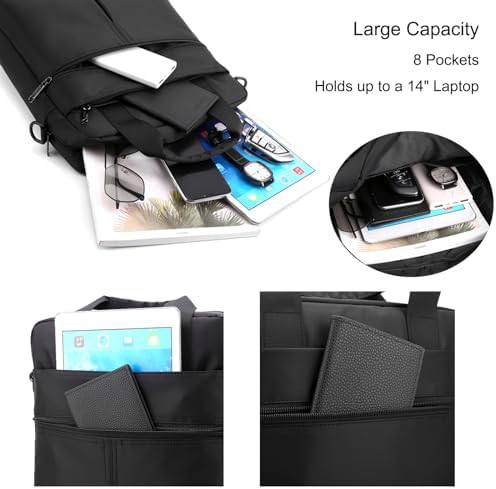 Waterproof Black Nylon Casual Crossbody — photo 3