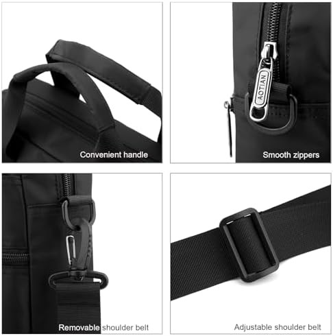 Waterproof Black Nylon Casual Crossbody — photo 4