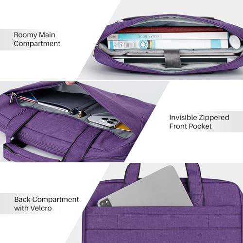 Waterproof computer carrying case purple seventeen — photo 4