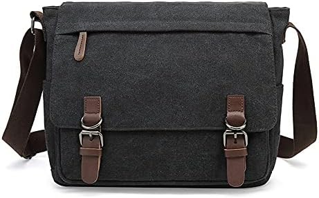 Small Vintage Canvas Travel Crossbody Bag