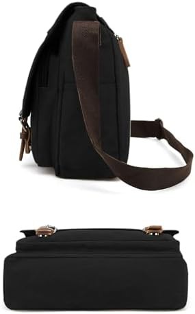 Small Vintage Canvas Travel Crossbody Bag — photo 3