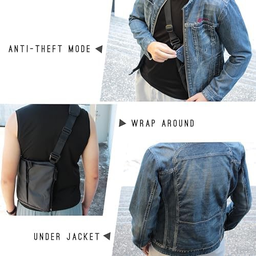 Anti-Theft Transforming Laptop Messenger Bag — photo 5