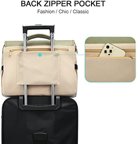 Black stripe and brown teacher tote — photo 4