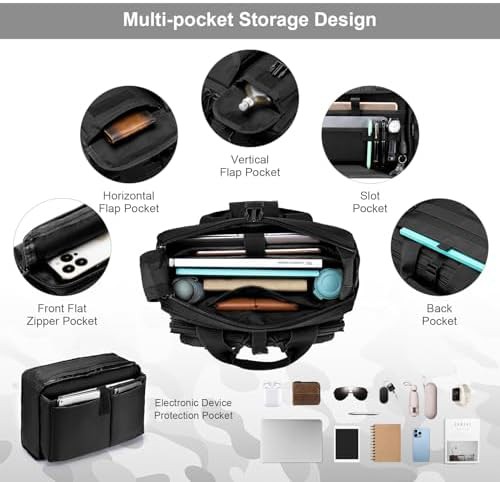 Tactical messenger bag with flag for 14 inch laptops — photo 4