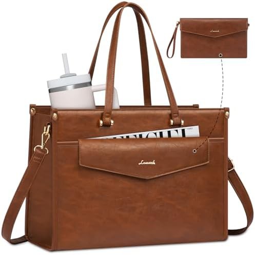 Two in One Work Purse Laptop Tote