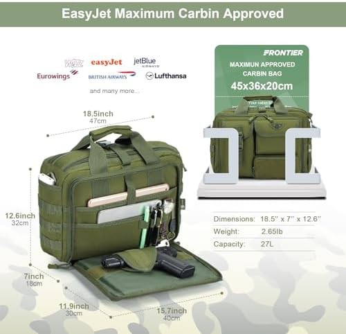 Flight tactical briefcase for 15.6 inch laptops — photo 3