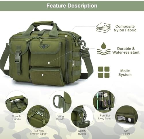 Flight tactical briefcase for 15.6 inch laptops — photo 4