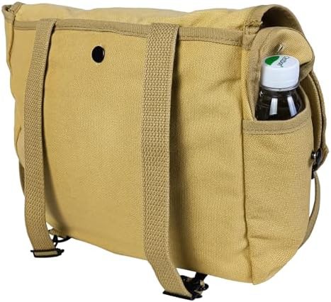 Vintage Canvas Military Musette Satchel — photo 4