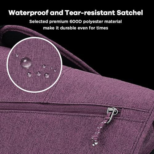 Large waterproof office briefcase laptop bag 17 — photo 3