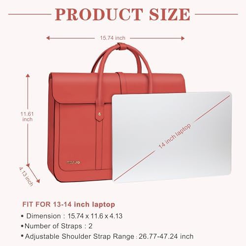 Womens faux leather bag 13 in — photo 5