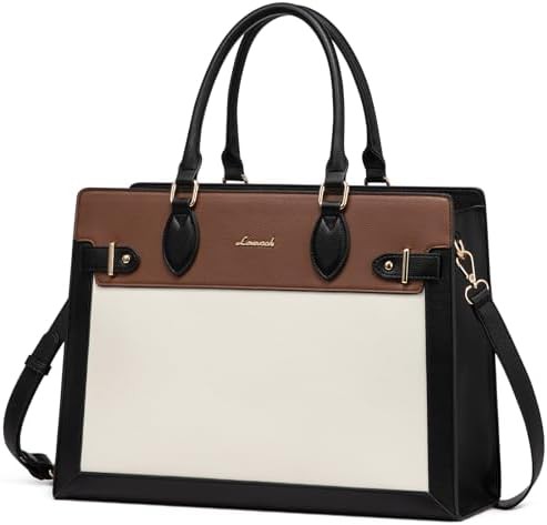 Waterproof PU leather office shoulder tote