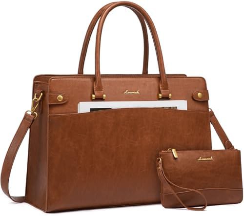 Vintage brown waterproof crossbody bag