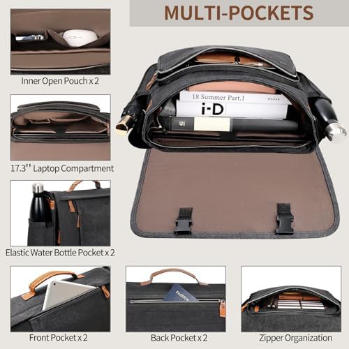 Upgraded travel computer shoulder bag 17 — photo 5