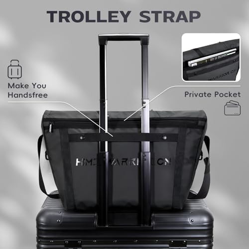 Large Black Crossbody Messenger Bag — photo 3