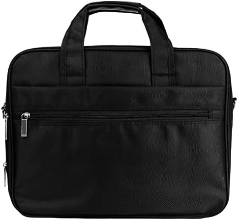 Black nylon waterproof briefcase 13 in — photo 4