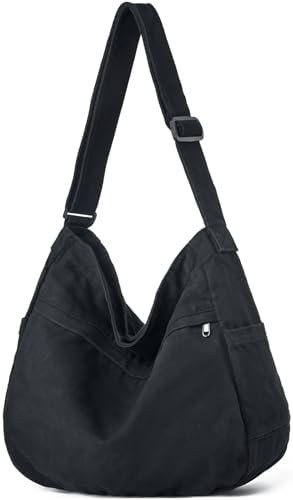 Unisex Canvas Messenger Style Tote Bag
