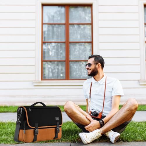 College satchel with multi-compartment design 15.6 in — photo 3